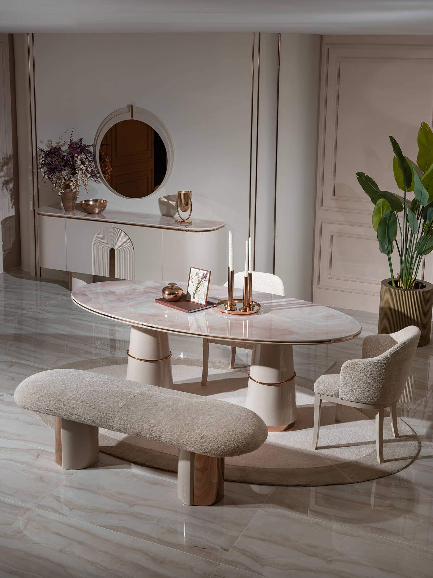 AURA Dining Bench