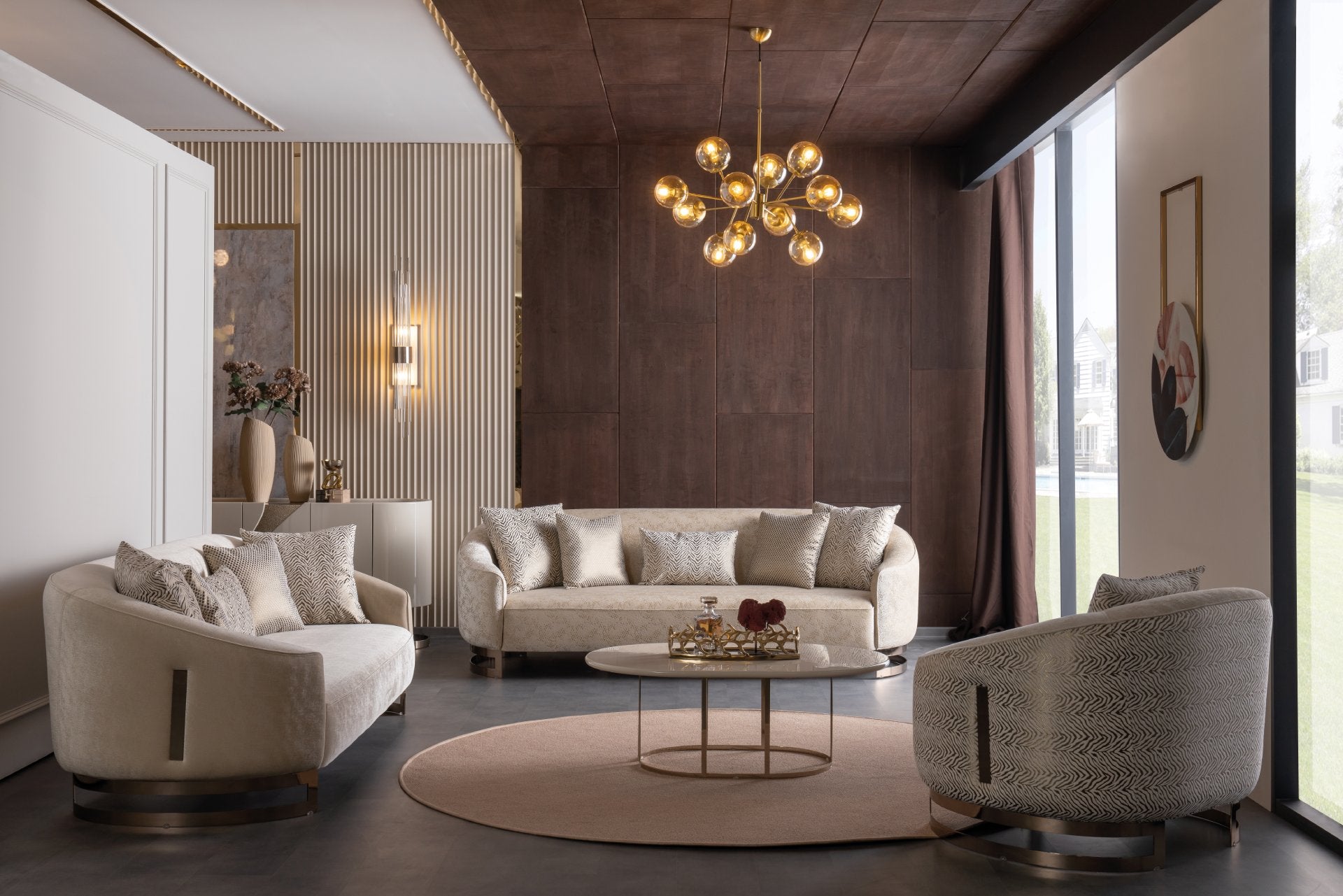 Aura Sofa Set