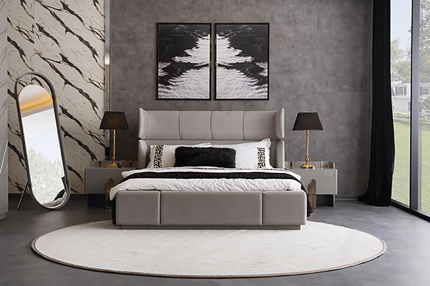 BEYONCE Bed 180cm + Storage