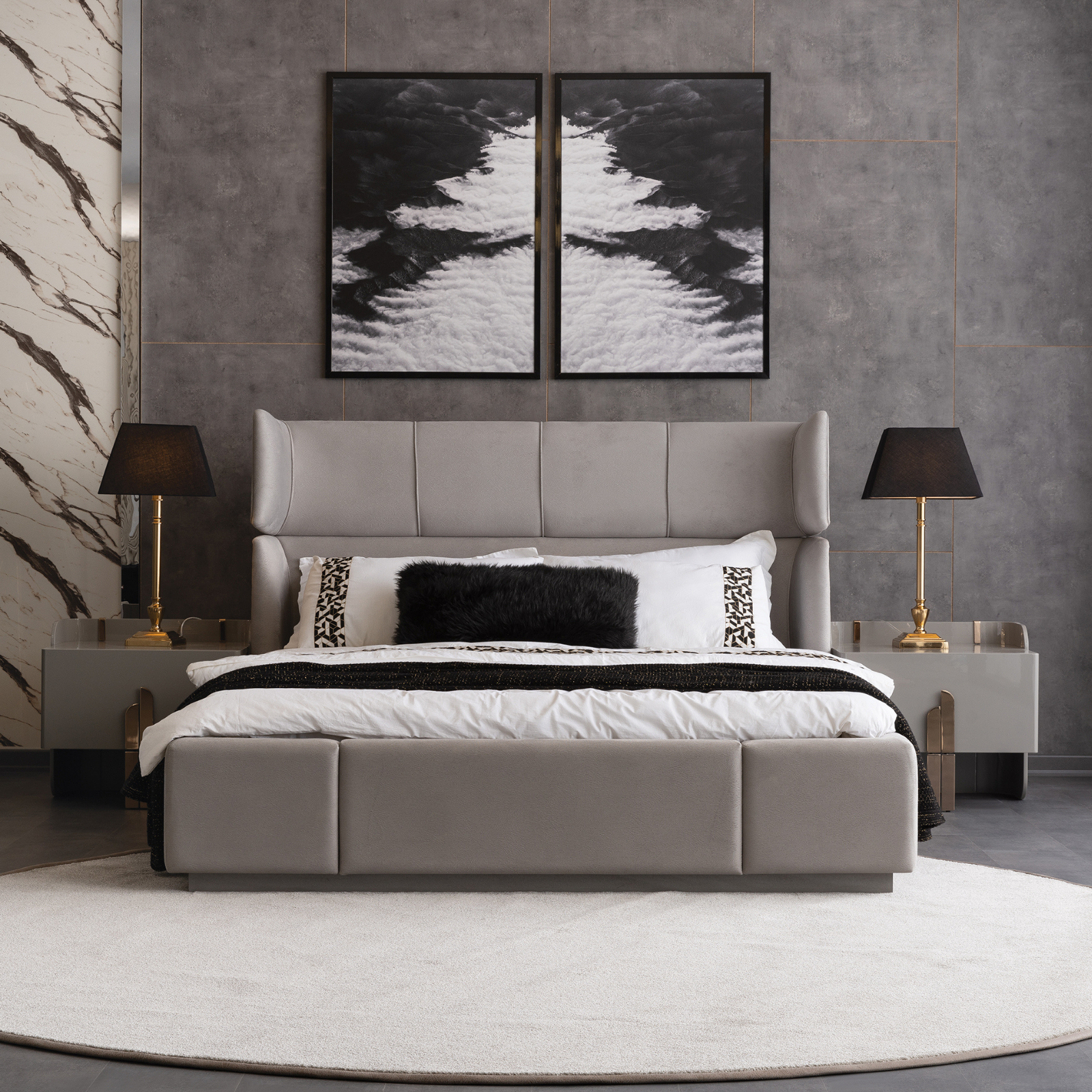 BEYONCE Bed 180cm + Storage