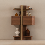 DENVER TV Unit Left Bookshelf