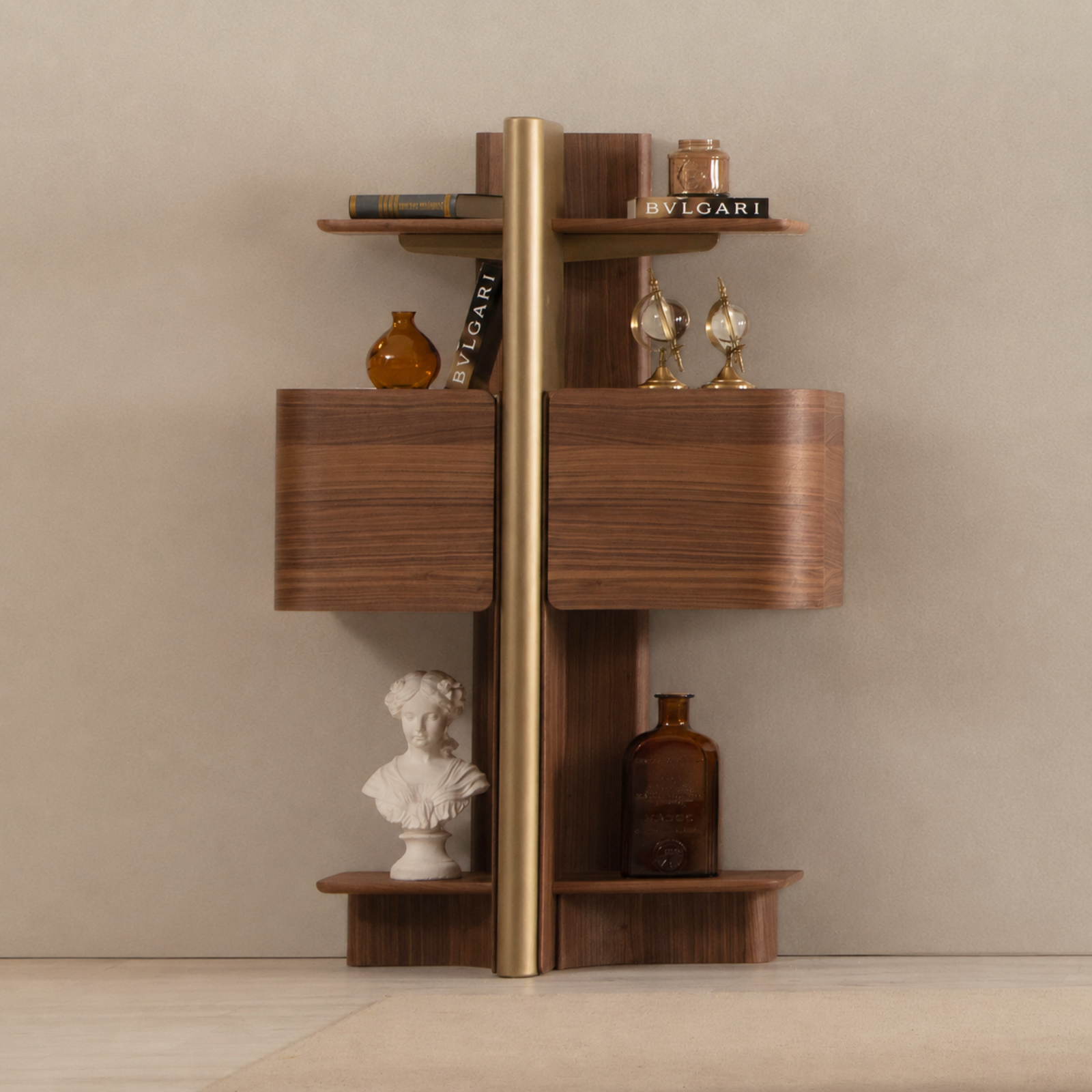 DENVER TV Unit Left Bookshelf
