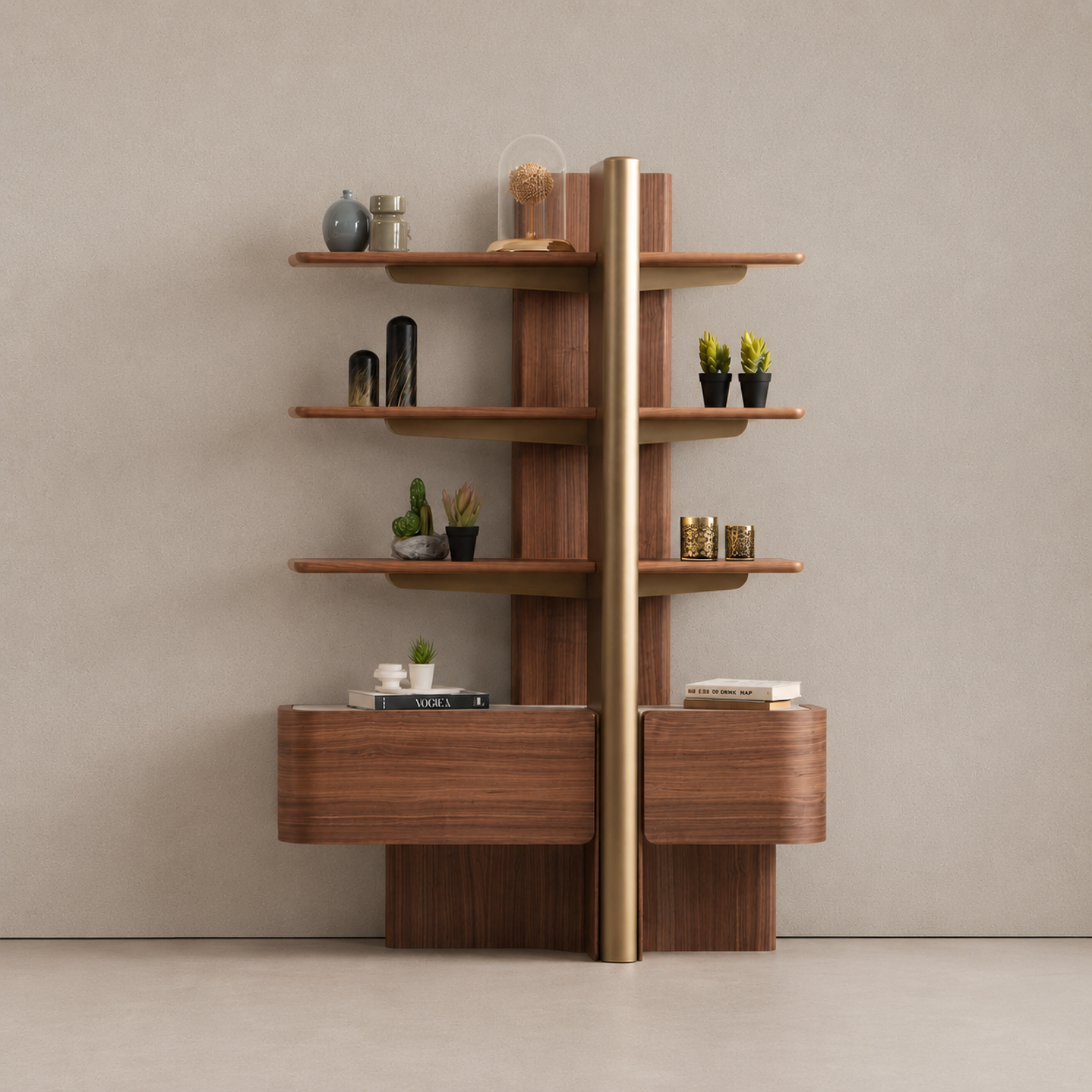 DENVER TV Unit Right Bookshelf