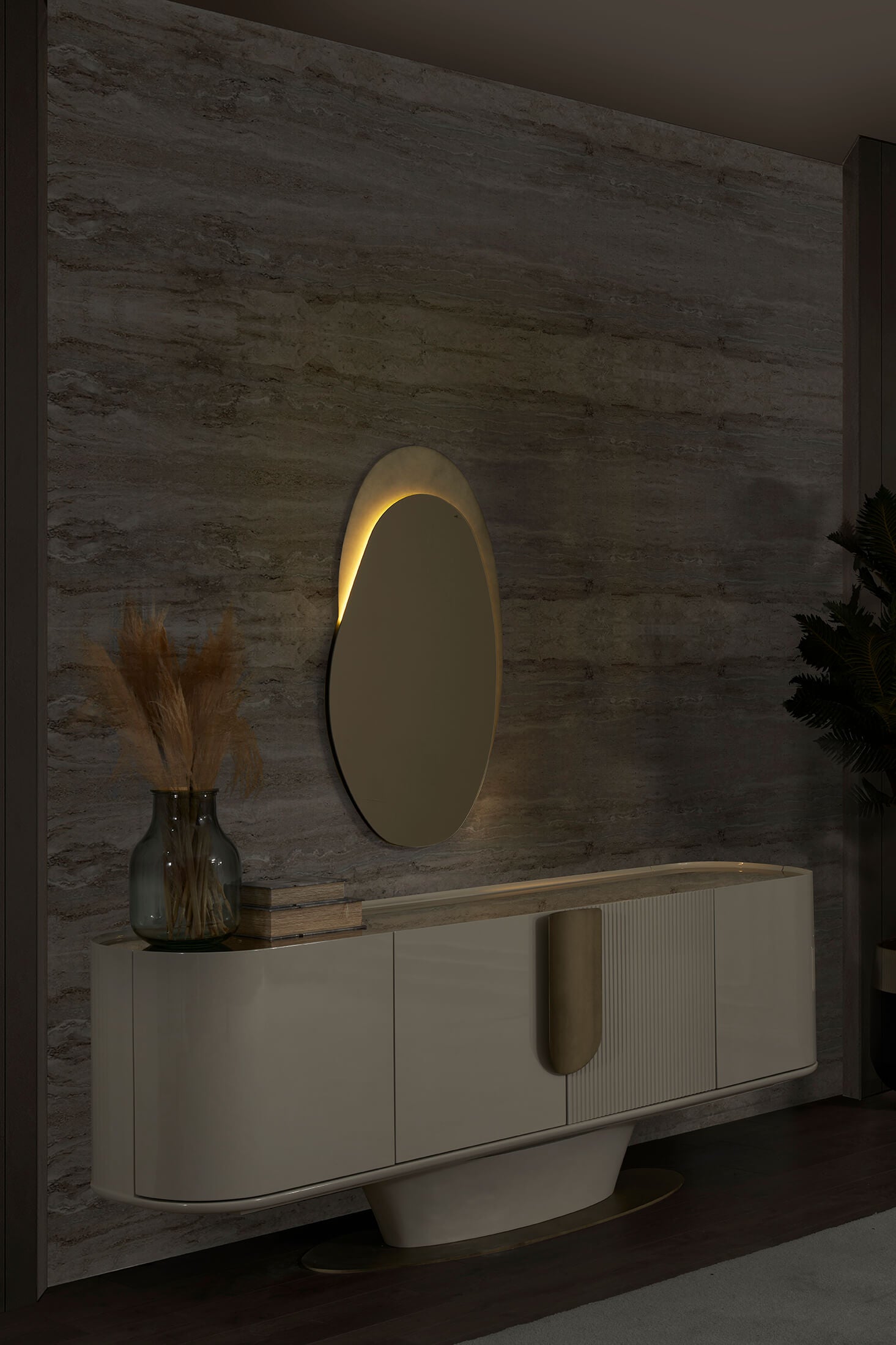 DUBLIN Console Mirror