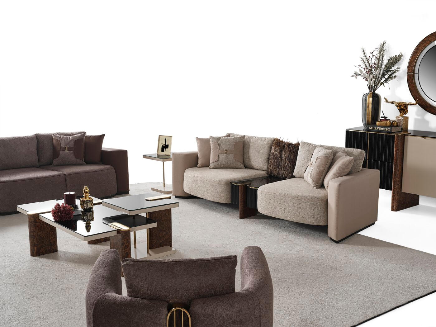 FLORANSA 3-Seater Sofa