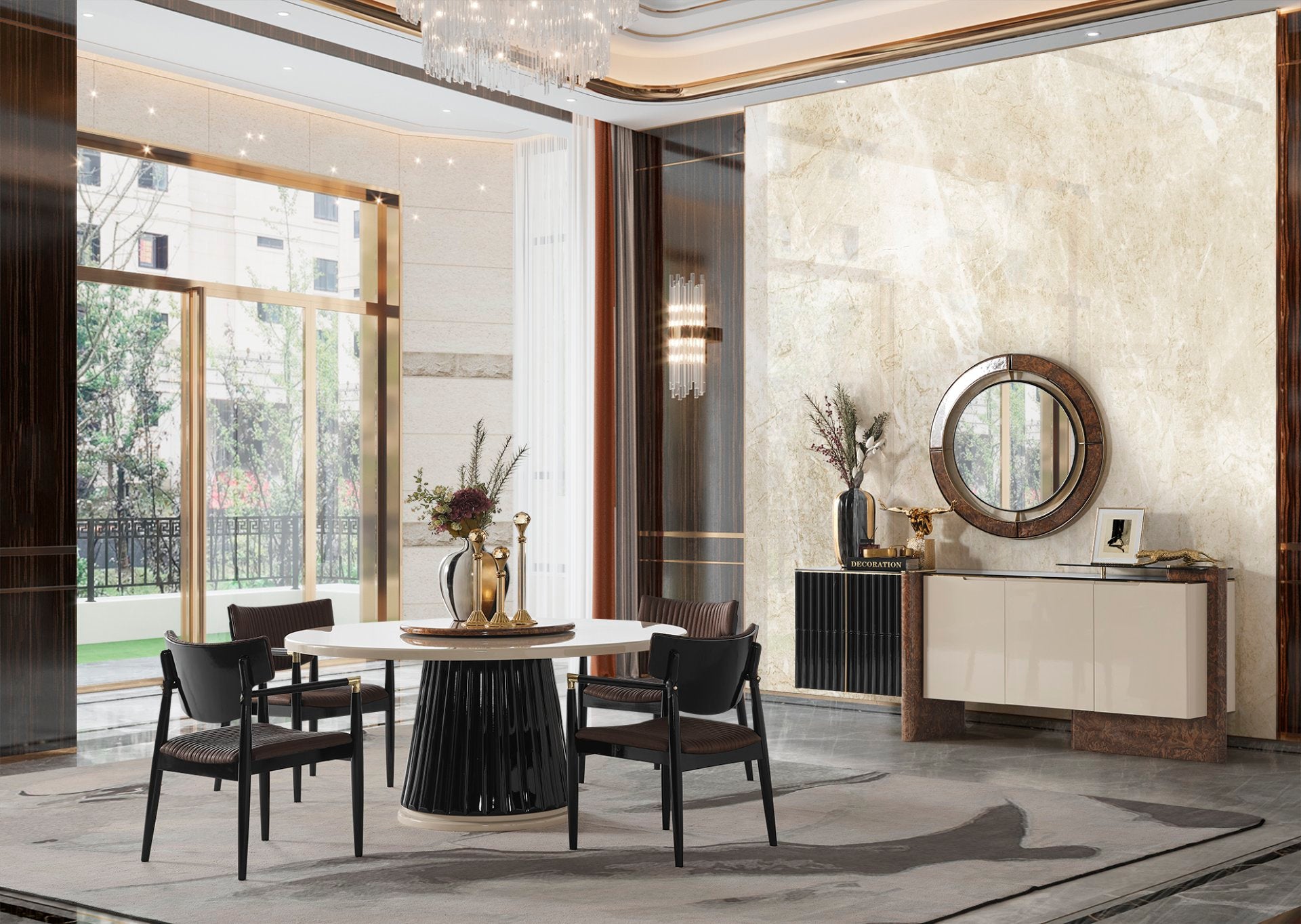 FLORANSA Dining Room Set