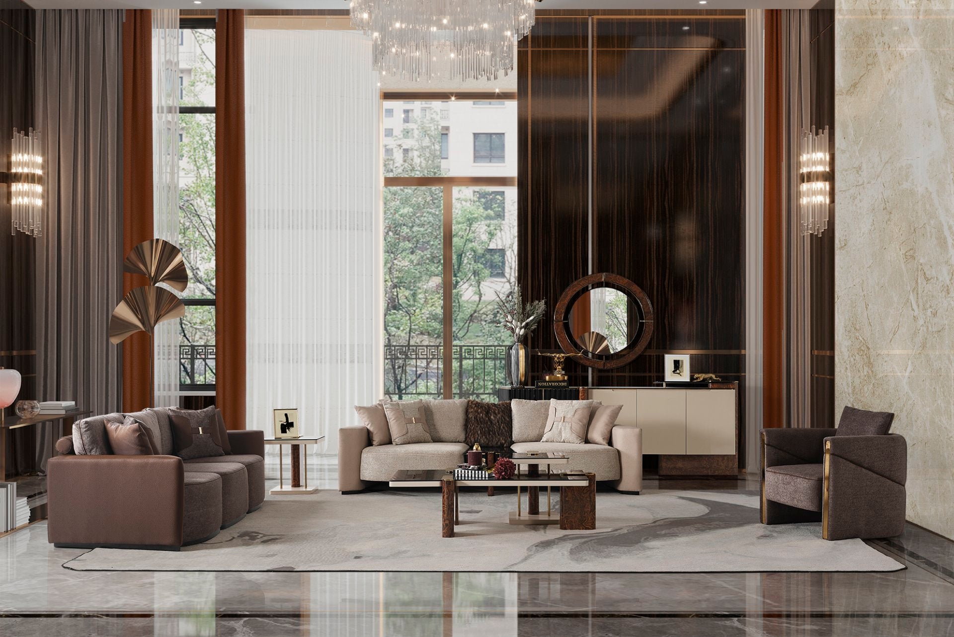 Floransa Sofa Set