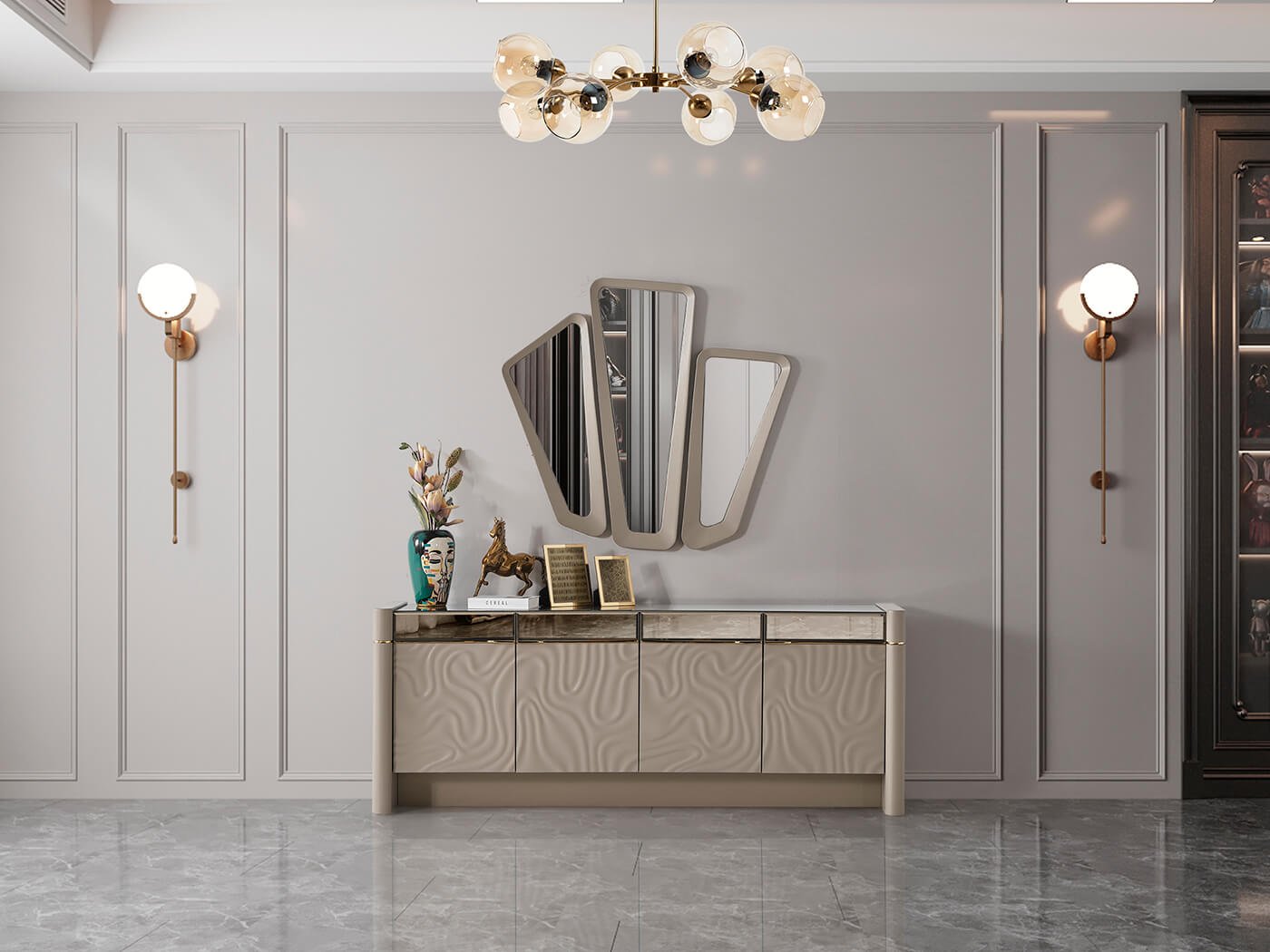 HERA Console Mirror