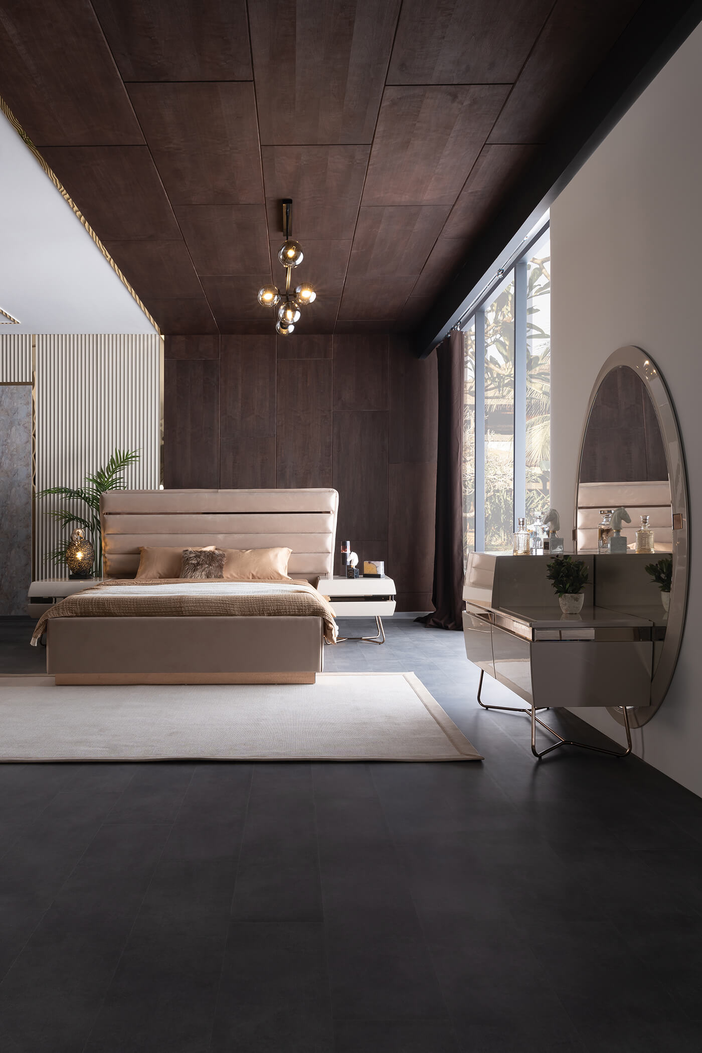 LORENZO Bed 180cm + Storage