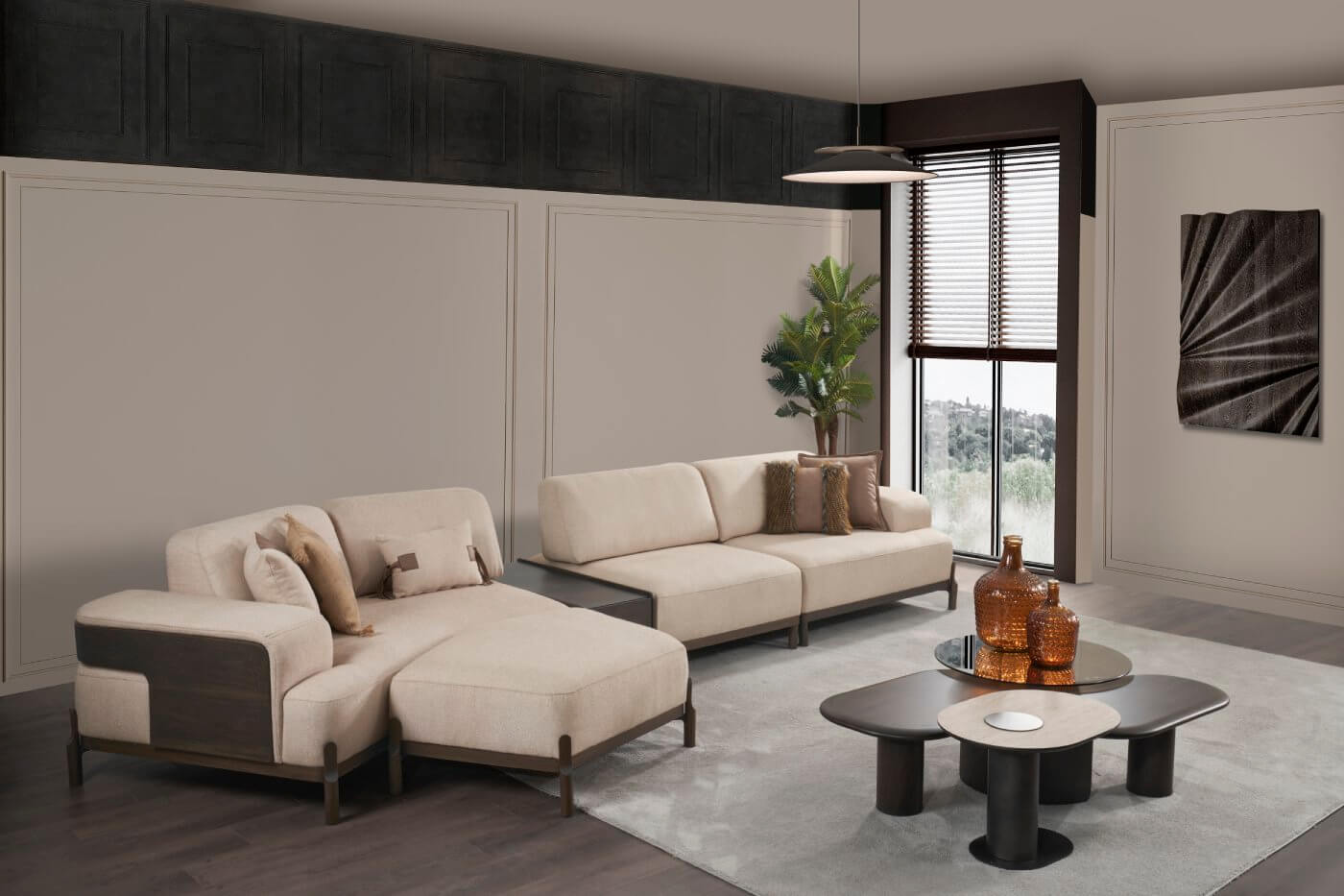 MADRID Corner Sofa Set