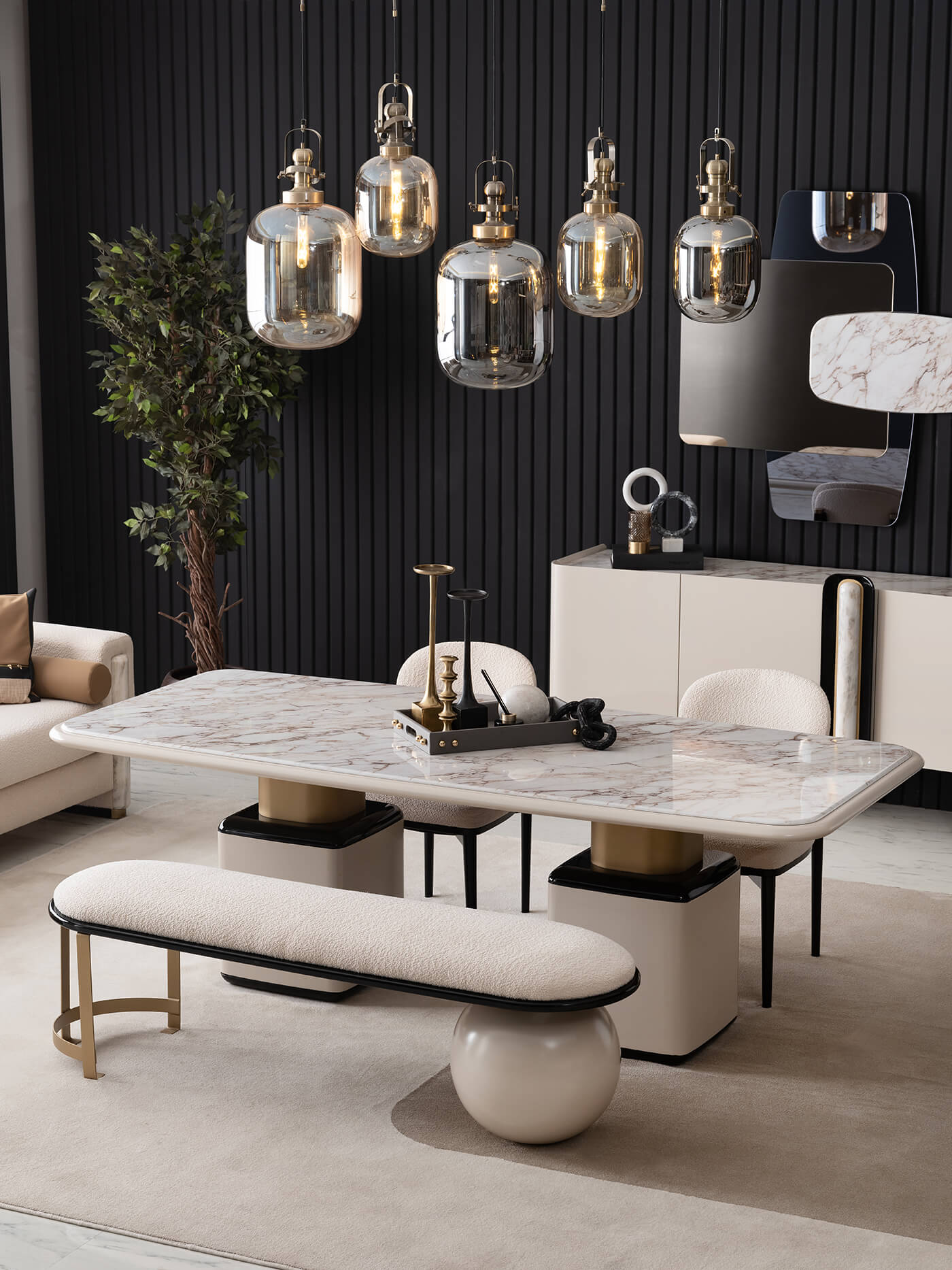 MILAN Dining Bench
