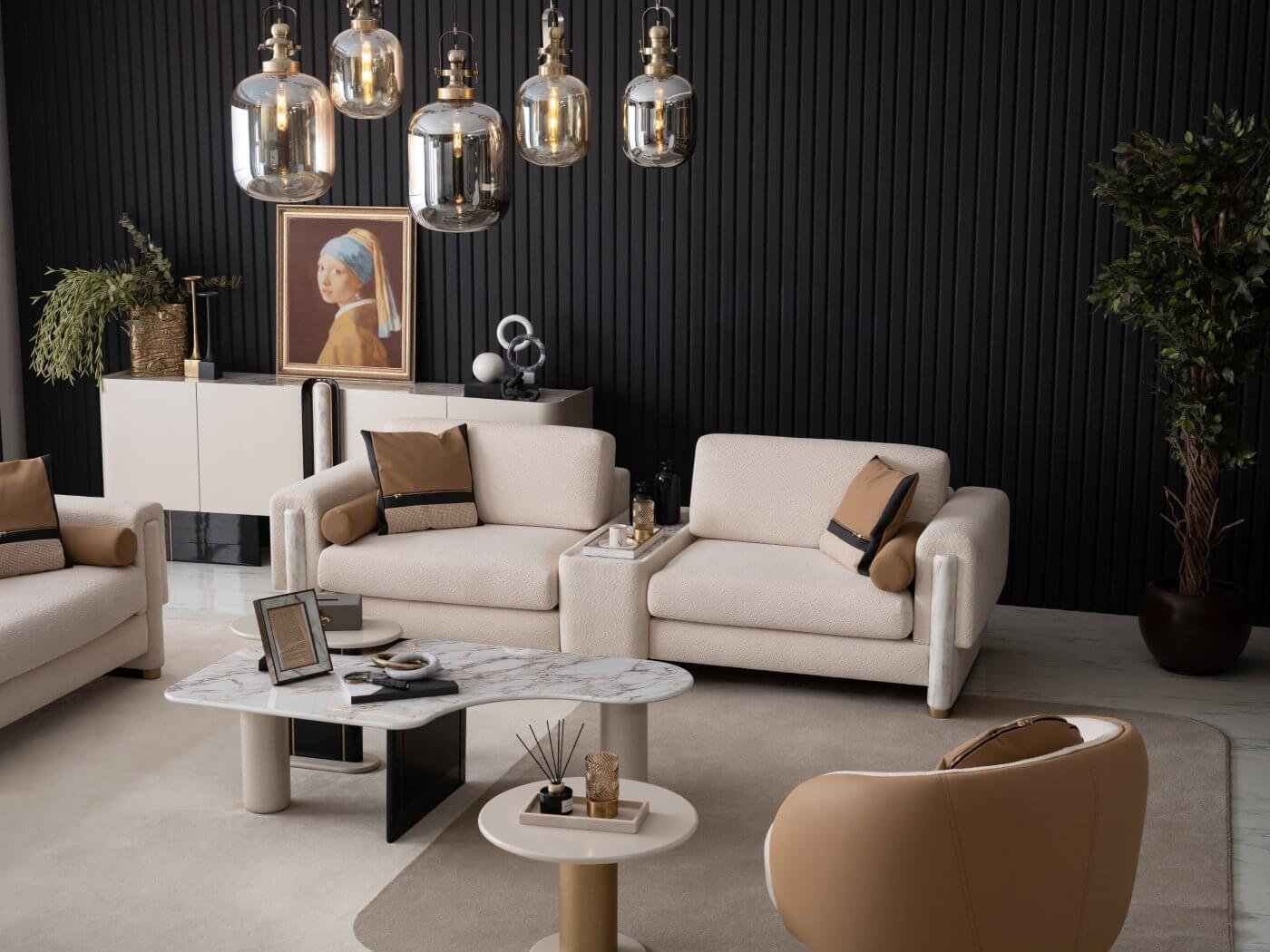 MILAN Round Side Table