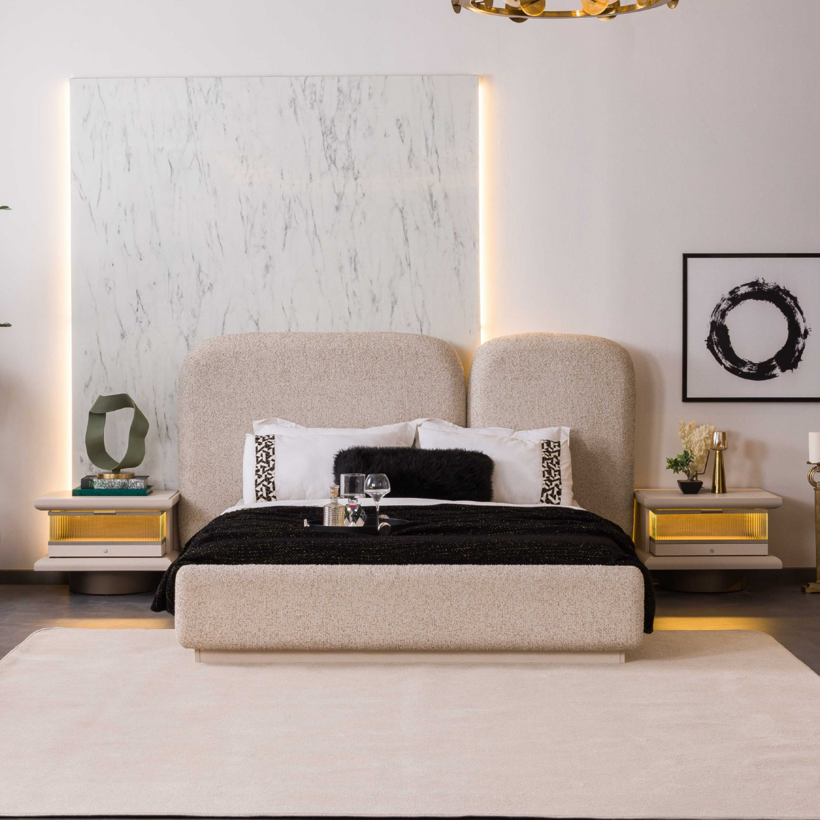SAHARA Bed 180cm + Storage