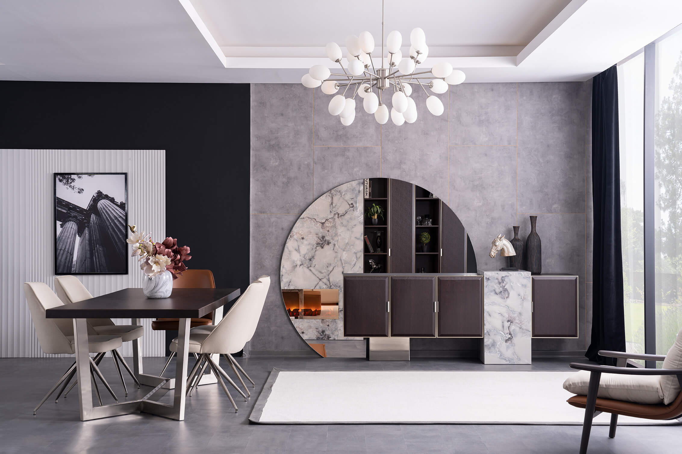 ZARA Dining Chair Fabric