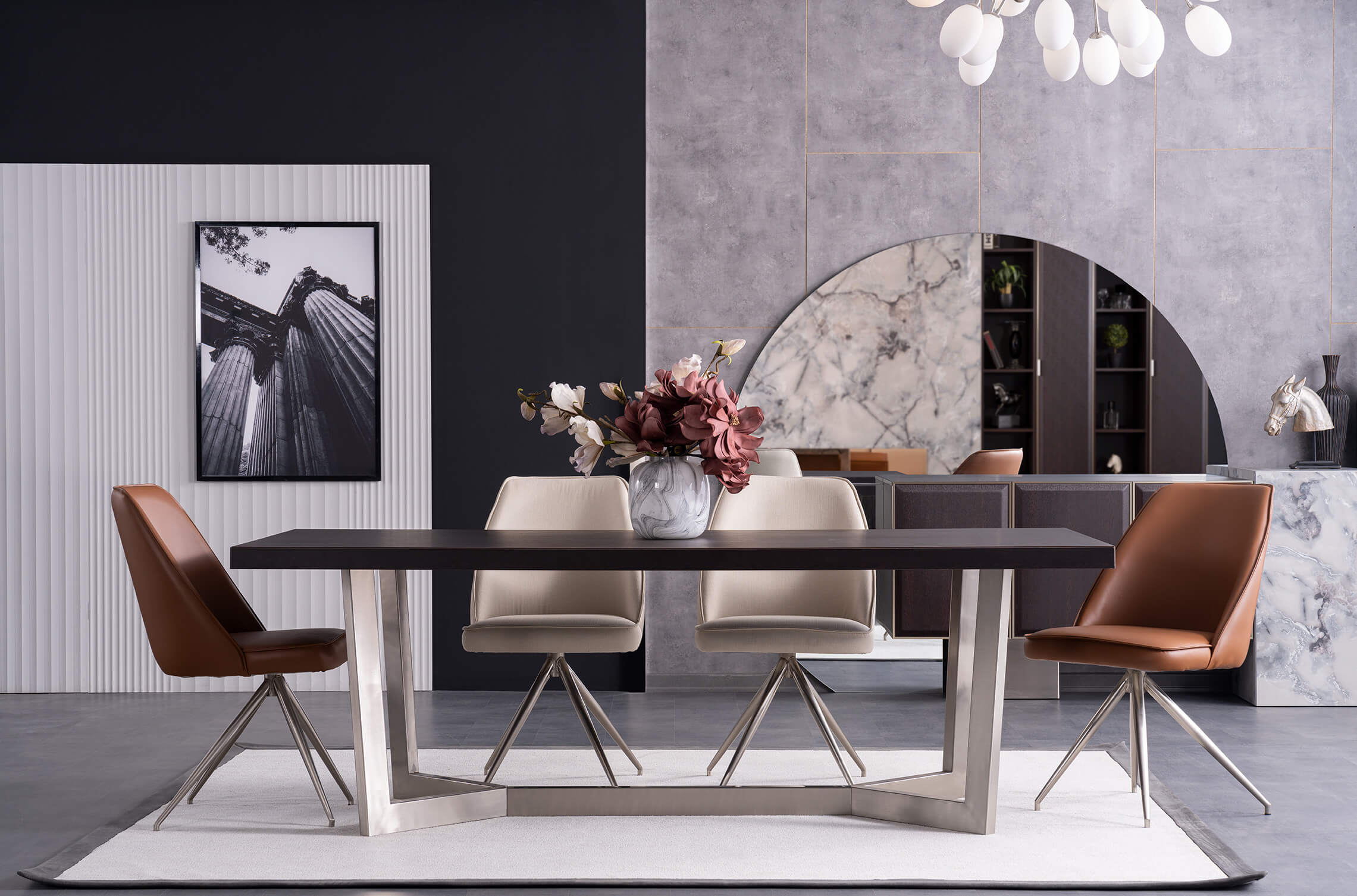 ZARA Dining Chair Leather
